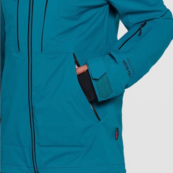 Volcom VS 3L Stretch Gore Jacket Glacier Blue       *SOLD OUT ONLINE - Picture 6 of 15